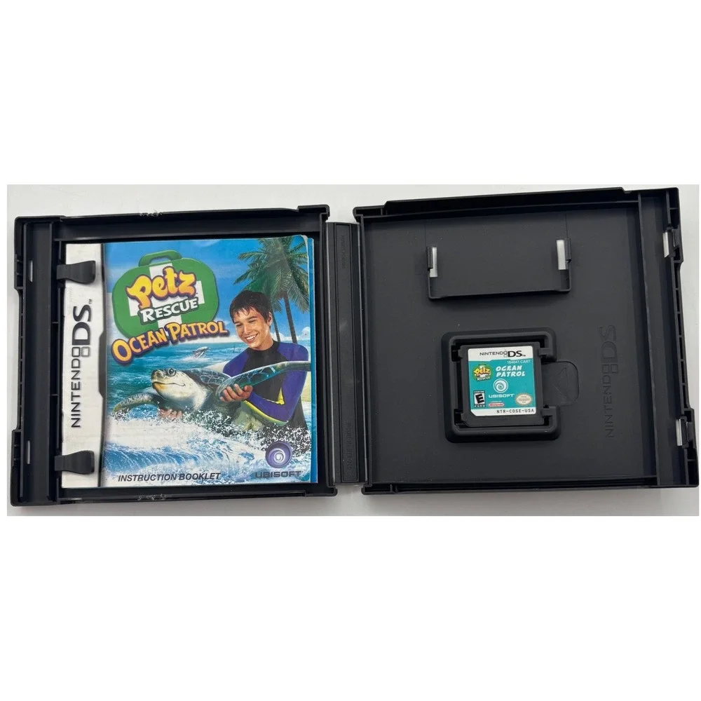 Petz Rescue:‎ Ocean Patrol DS Game - Tested/Works
